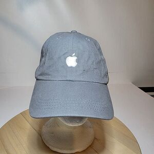 Vintage Apple Computers #applepride Embroidered Logo Hat Strap Back Gray